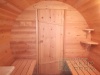 Баня-бочка из кедра длиной 5 метров комната отдыха