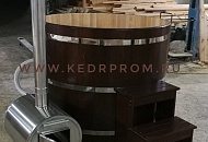 Начинается сезон ФУРАКО (кедровый бассейн с печным подогревом воды).